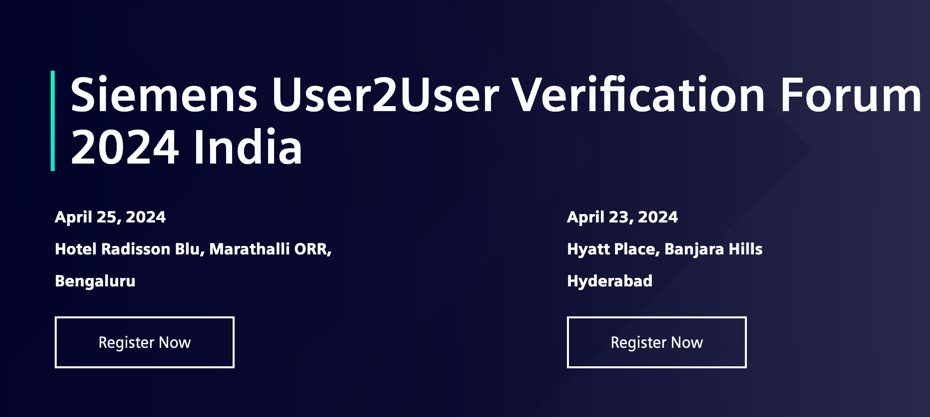 Siemens User2User Verification Forum 2024 India