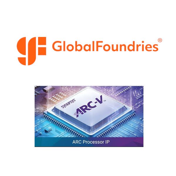 Image for the Tweet beginning: GlobalFoundries acquires ARC-V IP from